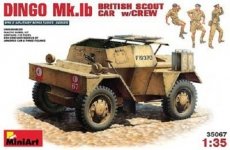 MiniArt 35067 DINGO Mk.1b BRITISH SCOUT CAR w/CREW (1:35)