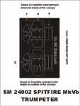Montex SM24002 Spitfire Mk V B TRUMPETER