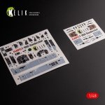 KELIK K48095 F-105G Thunderchief - interior 3D decals for HobbyBoss kit 1/48