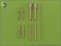 Master AM-48-017 Fw 190 A2 - A5 armament set (MG 17 barrel tips, MG FF barrels, MG 151 barrels in fairings) & Pitot Tube (1:48)