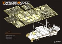 Voyager Model PE35969 WWII German Bergepanther Ausf.A (Early type,Panther A tool holders) Basic For MENG SS-015  1/35