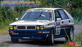 Hasegawa 20573 Lancia Delta HF Integrale 16v 1990 Toure de Corse Rally 1/24