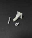 Panzer Art GB35-088 StuH III topfblende mantlet with StuG42 howitzer (final muzzle brake) 1/35