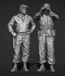 Panzer Art FI35-115 US tankers set 1/35
