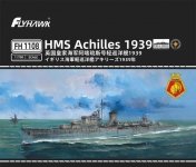 FlyHawk Model FH1108 Light Cruiser HMS Achilles 1939 1/700