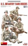 MiniArt 35407 U.S. Infantry Tank Riders. Set 1 1/35
