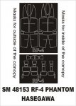 Montex SM48153 RF-4 Phantom HASEGAWA