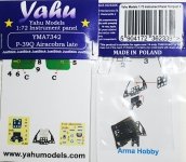 Yahu YMA7342 P-39Q Aircobra late Arma Hobby 1/72