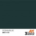 AK Interactive AK11173 OCEAN BLUE – STANDARD 17ml