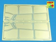 Aber 35A041 Osłony boczne do Jagdtiger (1:35)