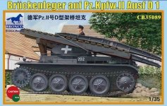 Bronco CB35089 Bruckenlegerauf Pz.Kpfw.II ausf D1 (1:35)
