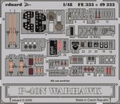 Eduard FE333 P-40N 1/48 Hasegawa