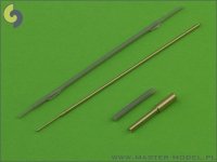 Master AM-48-052 Me-163A Komet - armament set (MG 151 barrel tips) & Pitot Tube (1:48)