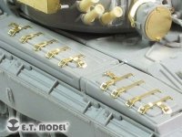 E.T. Model EA35-103 Clasps for Russian modern Tank(T-64/T80) 1/35