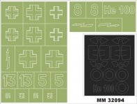 Montex MM32094 Henkel He-100 SPECIAL HOBBY