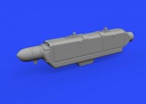 Eduard 648382 AN/ ALQ-131 (deep) ECM pod EDUARD 1/48