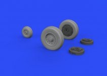 Eduard 648541 Mirage IIIC wheels 1/48 EDUARD