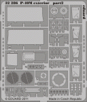 Eduard 32286 P-40M exterior HASEGAWA (1:32)