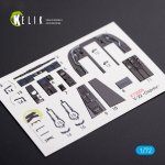 KELIK K72005 V-22 OSPREY INTERIOR 3D DECALS FOR HASEGAWA KIT 1/72