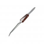 Modelcraft PTW1128 Reverse Action Tweezers Curved Tip/Fibre Grip (160mm)
