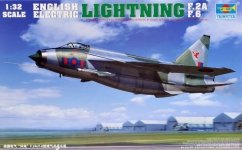 Trumpeter 02281 English Electric (BAC) Lightning F.2A/F.6 (1:32)