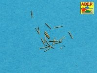 Aber 1:700L-36 Set of 20 pcs 37 mm /54 Breda gun barrels for Italian Navy ships 1/700
