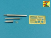 Aber 35L-250 125mm 2A46 Barrel for Russian Tank T-64 & T-72A (For Trumpeter) 1:35
