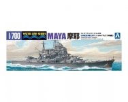 Aoshima 04538 I.J.N. HEAVY CRUISER MAYA (1944) 1/700