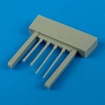 Quickboost QB72402 A6M5 Zero gun barrels & pitot tube 1/72 Tamiya