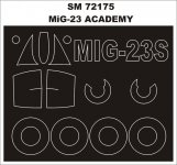 Montex SM72175 MiG-23 ACADEMY
