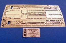 Aber 35186 German medium tank Pz.Kpfw. IV, Ausf. D - vol. 2 - additional set - fenders (1:35)