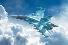 Italeri 1379 SUKHOI SU-34/SU-32 FN 1/72