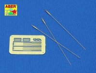 Aber R-27 German 1,4 m aerials (set of 3 pcs) (1:35)
