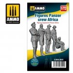 Ammo of Mig 8920 Figures Panzer crew Africa 1/72