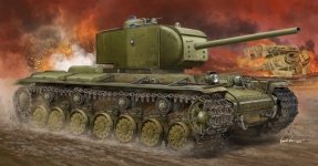 Trumpeter 05553 KV-220 Russian Tiger Super Heavy Tank 1/35
