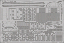Eduard 48736 PV-1 bomb bay 1/48 Revell