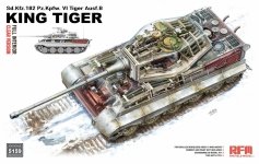 Rye Field Model 5159 Tiger Ausf.B King Tiger Clear Version, with full interior 1/35