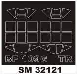Montex SM32121 Bf-109G6 (EARLY) TRUMPETER