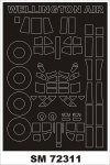 Montex SM72311 Wellington Mk.I AIRFIX 1:72