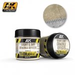 AK Interactive AK8033 Light & Dry Crackle Effects 100ML