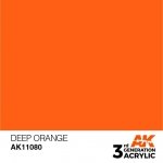 AK Interactive AK11080 Deep Orange 17ml