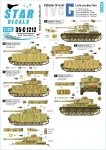 Star Decals 35-C1212 PzKpfw IV Ausf G - Late production 1/35
