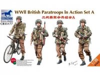 Bronco CB35177 WWII British Paratroops In Action Set A 1/35