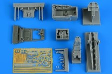 Aires 4900 F/A-18E Super Hornet cockpit set 1/48 Meng