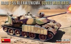 MiniArt 37095 IRAQI T-55 AL FAW/ENIGMA. SOVIET MADE BASE 1/35