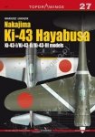 Kagero 7027 Nakajima Ki-43 Hayabusa. Ki-43-I/Ki-43-II/Ki-43-III models EN/PL