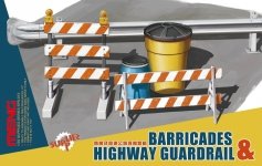Meng Model SPS-013 Barricades Highway Guardrall (1:35)