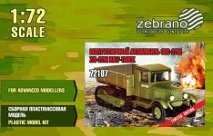 Zebrano 72107 ZIS-22M half-truck 1/72
