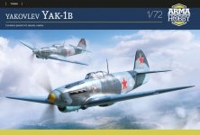 Arma Hobby 70088 Yakovlev Yak-1B 1/72