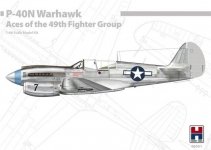 Hobby 2000 48001 P-40N Warhawk Aces of The 49th Fighter Group 1/48